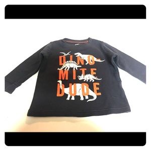 Carters  toddlers long sleeve shirt